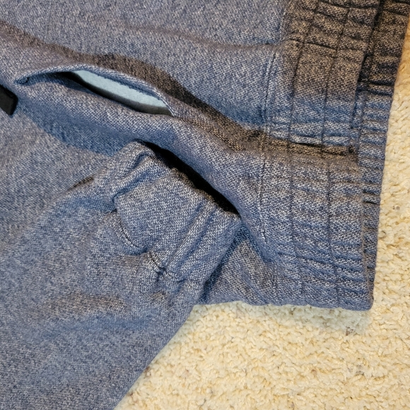 Brand new without tags!-women's cropped fleece sweatshirt hoodie-3/4" zip - Picture 9 of 16